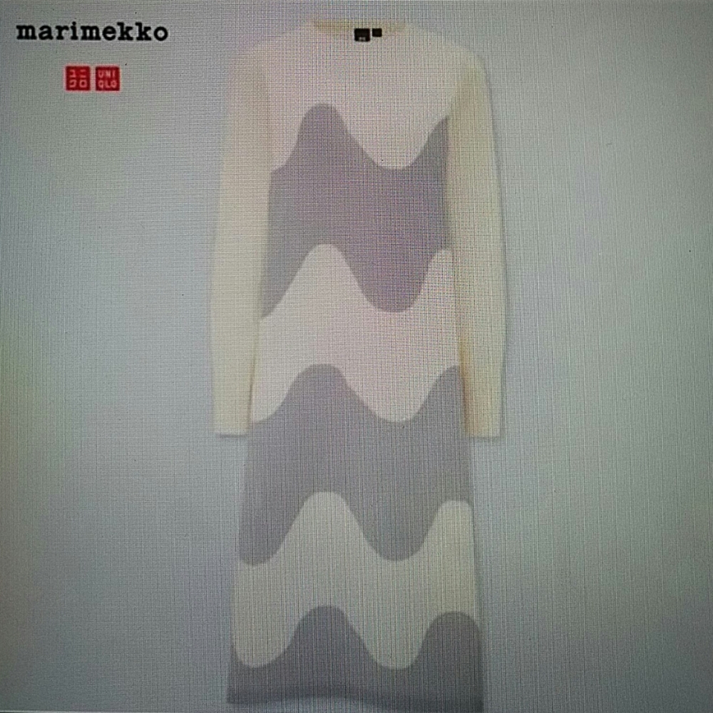 MARIMEKKO x Uniqlo: NWOT merino wool blend sweater